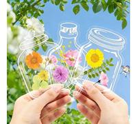 40PCS Transparent Dried Flower Bookmarks-DIY Gifts Bookmarks, 2026 New Transparent Dried Flower Bookmark Kit, Add A Touch of Spring To Your Books (Style B)