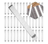 40Pieces Cucito Clip Setsewing Misurazione Righello Metallo Orlo Attrezzi per