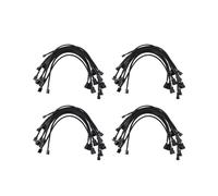 40PZ 4 Pin PWM Prolunga per Ventola Cavo di Alimentazione Custodia per Connettore Cavi Estensibili da Maschio Un Femmina Compatibile con Ventola Un 4