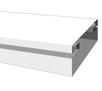 40PZ MINICANALINA CON COPERCHIO FRONTALE DIMENSIONI MM 20X10 LUNGHEZZA 2M Nextradeitalia