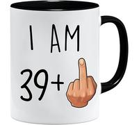 40th Birthday (I am 39 + 1) - Divertente Tazza e Confezione Regalo - Perfetto per San Valentino, Pasqua, Estate, Natale, Compleanno