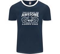 40th Compleanno 40 Anno Vecchio This Is What Uomo Ringer Fotl
