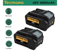 40V 4000mAh Al litio Batteria per Makita BL4040 BL4025 BL4050 191L47-8 191B36-3