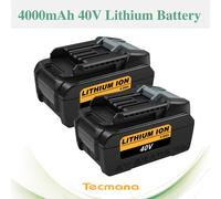 40V 4Ah Al litio Batteria per Makita 191B26-6 191B36-3 191L47-8 191X65-8 BL4025