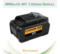 40V 4Ah Al litio Batteria per Makita 191B26-6 191B36-3 191L47-8 191X65-8 BL4025