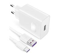 40W per Super-charge Caricabatterie con 5A Cavo USB C 1M per Honor X8b X8a | 40W Caricatore Rapido USB Adattatore di alimentazione per Honor Magic 6 Lite 200/90 Lite 70Lite X9b X6e Pad X8a X9a Pad 9