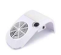 40W Professionale Aspirapolvere per unghie Velocità regolabile Potente Collezione di collettori di polveri Estrattore per pulizia ventilatore elettrico per gli strumenti salone nail art,Bianca