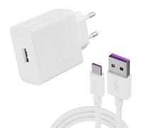 40W SuperCharge Caricabatterie USB C per HUAWEI HONOR Magic 6 Lite, 90 Lite, 200 Lite, X8a, X8b, P30, P40, P50, Mate 40 Pro, Adattatore di Alimentazione con Cavo 5A 1M per HONOR Magic 5/6 Pro