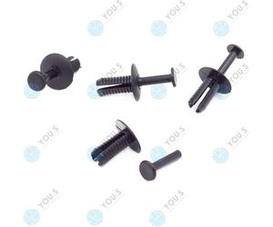 40x Clips Paraurti YOU.S Con Foro Ø 6,5 mm Per VW Golf/Van IV/V/V