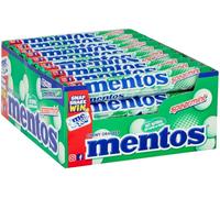 40X Mentos Gusto Menta Chewy Dragees 38G