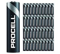 40X Mini Stilo Duracell Procell AAA Alcalina (4 Blister Da 10 Batterie) 40 Pile