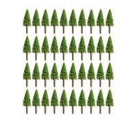 40x Modello Alberi for Treno Ferrovia Diorama Wargame Parco da Esterno Scenario