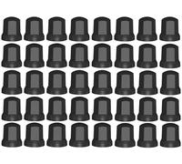 40X Nero Coperture Delle Madreviti Protezione Ø32 Mm Per Viti Alte Per Camion