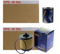 40X Original SCT Filtro Olio SH 452 P + 40X SCT Flush Motore