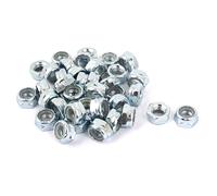 40x Placcato Zinco Autobloccante Nylon Inserto Esagonale Lock Nut 5/16"-24