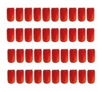 40x Premium Luce Olio T3 Rosso Kompositions Friedhofskerze Lumino