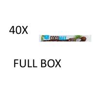 40X SCATOLA COMPLETA BARRETTA DI COCCO AROMATIZZATA AL RUM CON CACAO 40X65GR ...