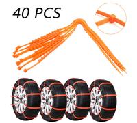 40X Snow Tire Chain Anti-Skid Belt PER Car Truck SUV Emergency Winter Driving S1