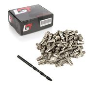 40X Spikes In Acciaio Per Rasaerba Robot Miglioramento Della Trazione Per WOLF