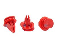 40x You.S Clip Fissaggio Molletta Rosso Listello Portiera Fender per Mini (F56)