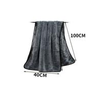 (40X100CM) Panno speciale in microfibra morbida per autolavaggio, panno per la pulizia dell'auto, panno