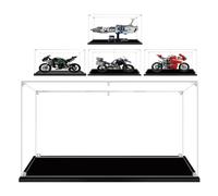 40x15x20cm Vetrina Espositiva per Lego 42170 21057, Spessore 3mm Acrilico Grande Scatola Teca Trasparente Antipolvere Protezione per Action Figure Modelli Collezione