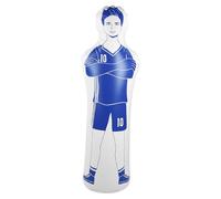 40x160 Cm Pratica Manichino Punzonatura Manichino Gonfiabile Tumbling Training Manichino Per Sport All'aria Aperta Pratica di Calcio(Blu)