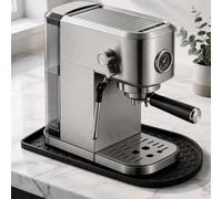 40x20cm Sottopiano per Macchina Caffè,Tappetino Silicone Macchinetta | Supporto Termoresistente,Antiscivolo & Impermeabile,Compatibile con Philips LatteGo,De'Longhi,Ninja e Marchi Affini