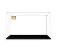 40x30x25cm 3mm Acrilico Vetrina Espositiva per Lego Castello di Hogwarts 76419 42158 21060, Grande Scatola Teca Trasparente Antipolvere
