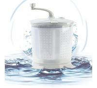 40x33cm Mini Lavatrice Manuale Campeggio Adatto Per Campeggio, Viaggi Lavatrice Da Campeggio Piccola, Bucato, Biancheria Intima, Calzini, Piccoli Oggetti