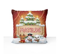 40x40 CUSCINO IDEA REGALO ORIGINALE, NATALE NATALIZIO CON NOME MATILDE