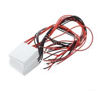 40x40mm TEC1 12703~12715 Piastra Peltier di raffreddamento termoelettrico per varie applicazioni, comprese le fonti di alimentazione (TEC1-12712)
