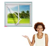 40x80cm, Rete Zanzariera per Finestra, Zanzariera Autoadesiva per Finestra, Zanzariere per finestra, Tiene Lontani Insetti/Mosche/Zanzare