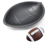 40YARDS Stampo da forno da football americano con rivestimento antiaderente in scala, con ricetta, decorazione per la prossima festa di football