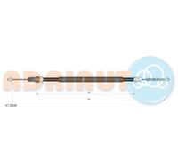 41.0245 ADRIAUTO Cavo comando, Freno stazionamento per RENAULT