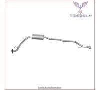 IMASAF 41.43.06 Marmitta centrale per HONDA Jazz II Schrägheck (GD, GE3, GE2)