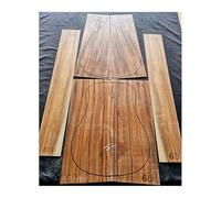41 5A Grade Acacia Wood Full Single Guitar Back Side Panel Veneer Accessori Materiali e accessori per la realizzazione di chit(60)