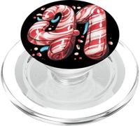 41 candy cane Color Four One | Gen Alpha Slang | Meme PopSockets PopGrip per MagSafe
