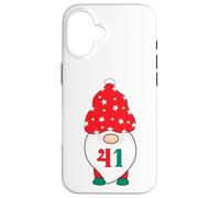 41 gnomo natalizio 4 1 quarantuno Happy Holidays Funny Gen Z Custodia per iPhone 16