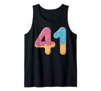 41 Ice Cream Drip Meme Forty One Four Gen Alpha Slang Canotta