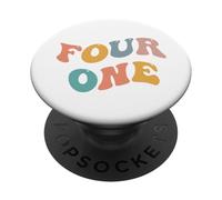 41 Meme 4 1 Quattro uno divertente gergo Gen Z 67 6 7 Sei sette 4167 PopSockets PopGrip Adesivo