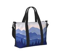 41 x 15 x 29 cm borsa bagaglio a mano Remote Mountains borsa da viaggio per donne e uomini, Montagne remote, Taglia unica