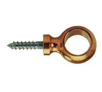 4100 Q.TA' 50 OCCHIOLO OTTONATO P/FERMATAPPETI D 11,6 MM