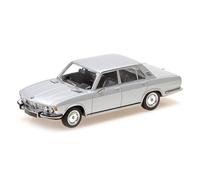 410029201 BMW 2500 (E3) del 1968 grigio argento 1/43 di Minichamps