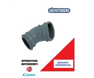 41015226 CANOTTO DI COLLEGAMENTO MOTOPOMPA POZZETTO LAVASTOVIGLIE CANDY HOOVER