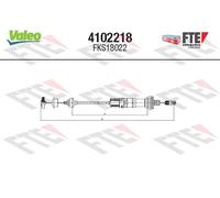 4102218 VALEO Cavo comando, Comando frizione per PEUGEOT