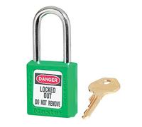Master Lock Lucchetto Di Sicurezza Termoplastico, 410Grn 410, Verde