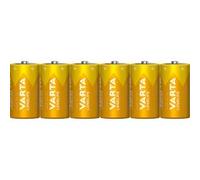 4114 Batteria monouso C Alcalino Batteria monouso, C, Alcalino, 1,5 V, 6 pz, Blu, Giallo