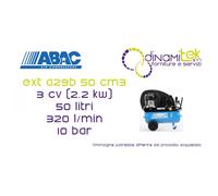 4116028009 - EXT A29B 50 CM3 COMPRESSORE A PISTONE MONOFASE ABAC EXTENSIVE 3HP 1