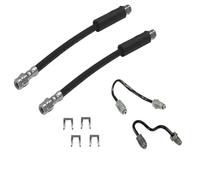 4120001 1K0611763E 1K0611763F 3C0611775 VEHICULOS Tubi flessibili freno e clip posteriori adatti for VW Golf MK5 MK6 Audi A3 TT Touran A1291